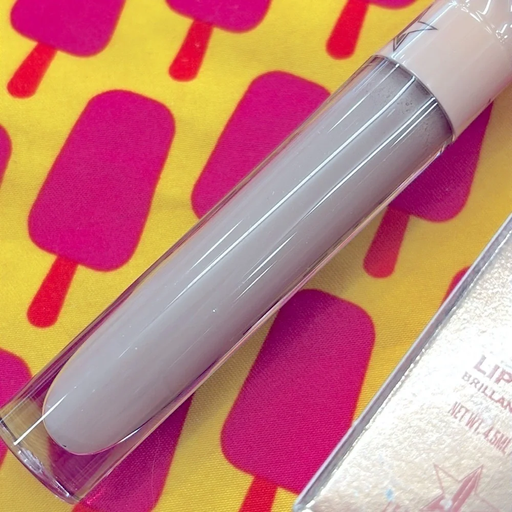 Brand New JEFFREE STAR THE GLOSS SILK ROPE Full Size Lip Gloss Pigmented Neutral